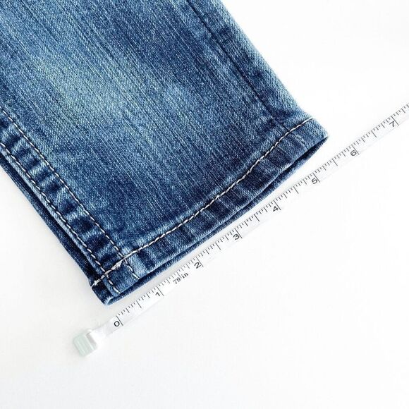 Miss Me Jeans Womens Sunrays-like Rhinestone Signature Rise Skinny Jeans 28 - Picture 12 of 12